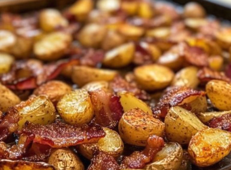 Everyone loves this ‘Lazy Bacon-Potato Crunch’—just 4 ingredients, and it’s gone in a flash