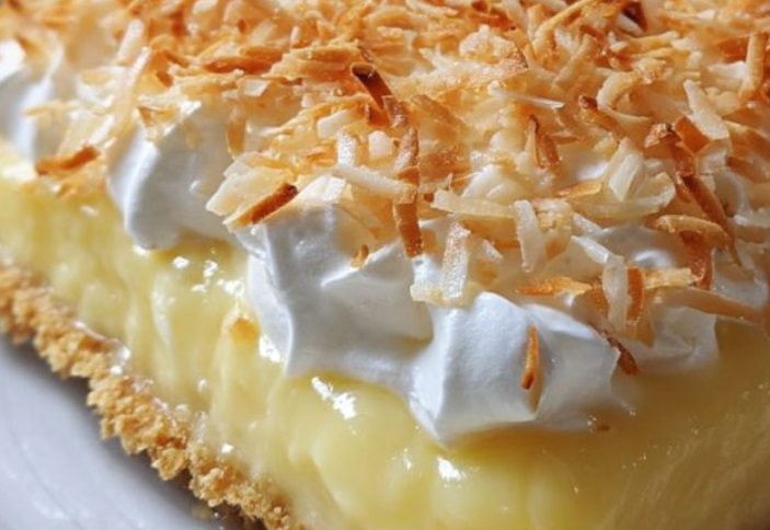 Luscious Lemon Coconut Cream Pie