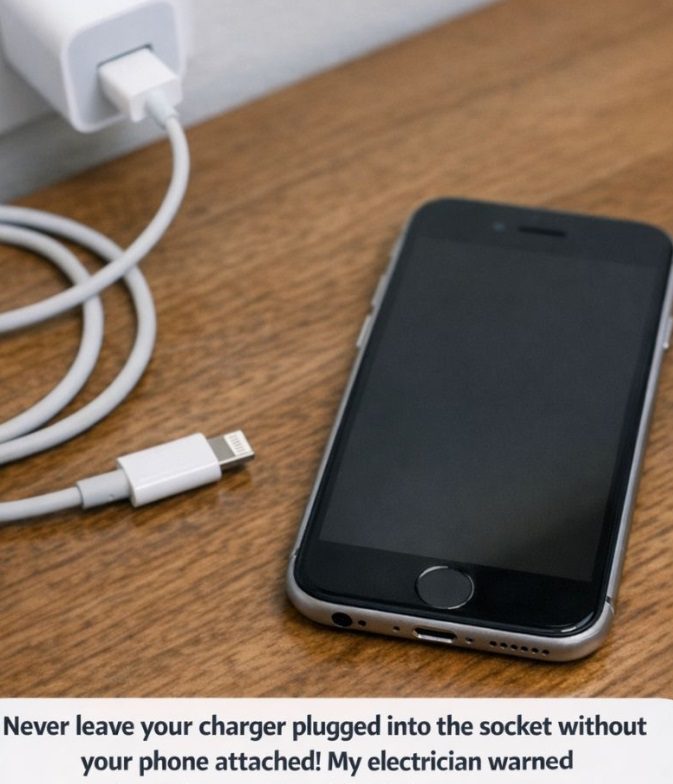 Never leave your charger plugged into the socket without your phone attached! My electrician warned me about this, and I wish I did this sooner!