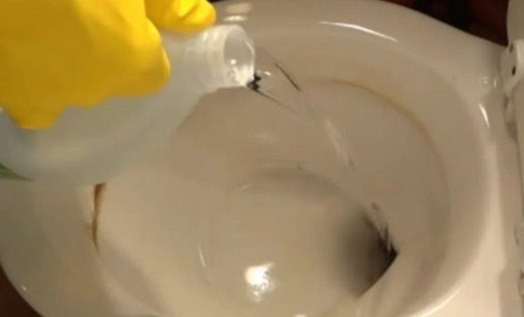 How to Remove Hard Water Stains From a Toilet Bowl With Just One Product (No Scrubbing Required!)