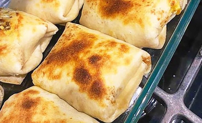 Loaded Cheesy Taco Pockets