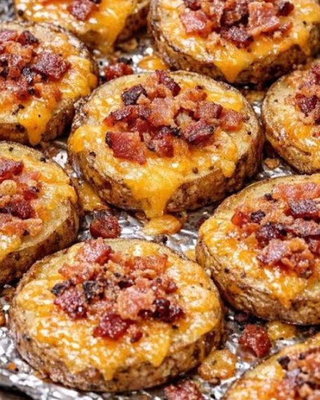 Easy Oven Baked Irish Nachos Recipe – Crispy Potato Nachos with Bacon and Cheddar