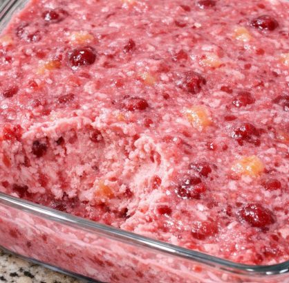Cousin Martha throws these 3 ingredients together before church and we all gather around the freezer waiting for it to set. It is tart, sweet, and entirely addictive.