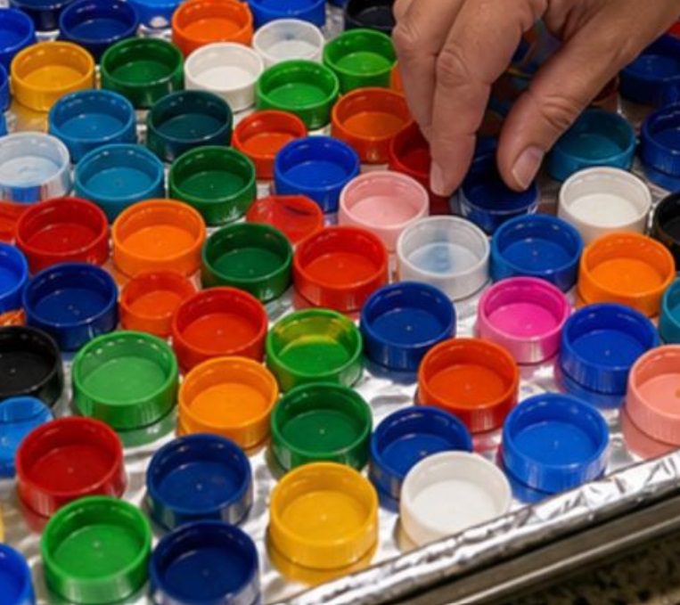 Melt plastic bottle caps in the oven and add 2 surprising ingredients, and gardeners everywhere are losing their minds over this