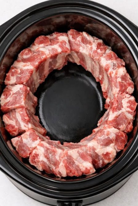 4-Ingredient Slow Cooker Vintage Sticky Spareribs