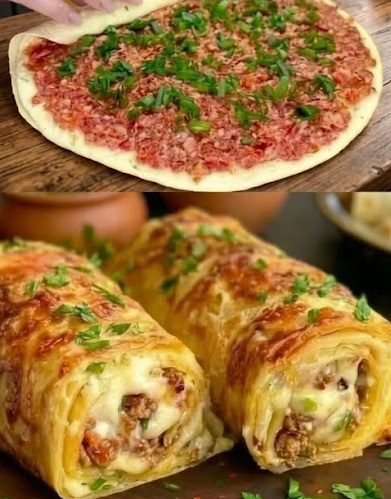 Cheeseburger Wraps Recipe