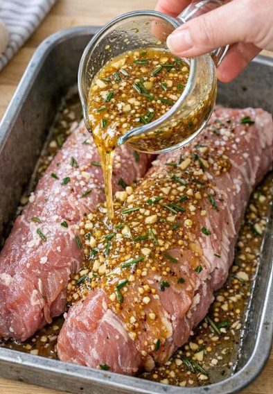 Pour this 1 sauce over pork tenderloin in a roasting pan for a cozy dinner that’s surprisingly addictive