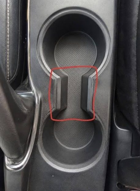 What Is the Weird Gap Between Car Cup Holders For?