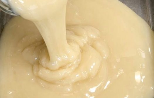 Pour a can of raw sweetened condensed milk right into the roasting pan with 2 other ingredients and your friends will be begging you for this secret r