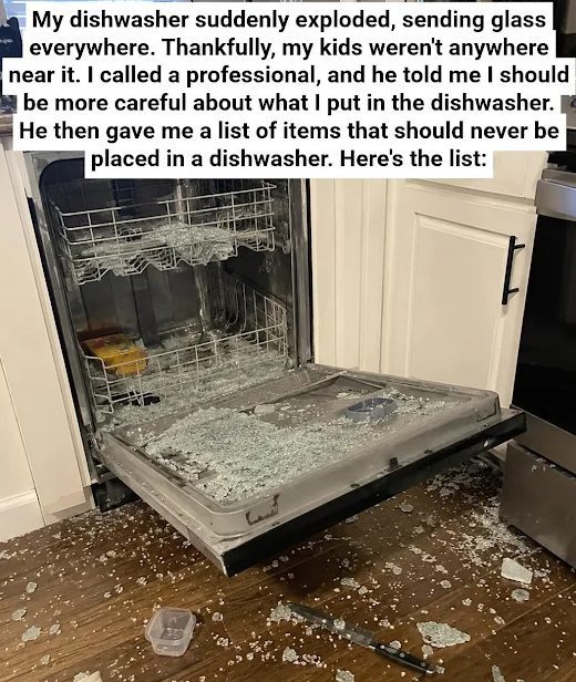 8 Things You Absolutely Should Not Put in a Dishwasher (And Why)