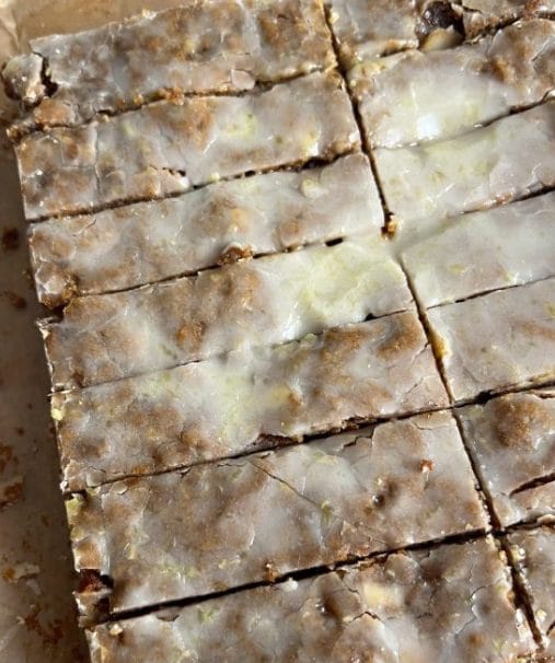Best Easy Lebkuchen Bars Recipe – Soft German Gingerbread Bars with Orange Glaze