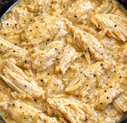 A kind Amish neighbor shared this method with me years ago. You just layer these 4 simple pantry staples and let it cook low and slow. It creates the