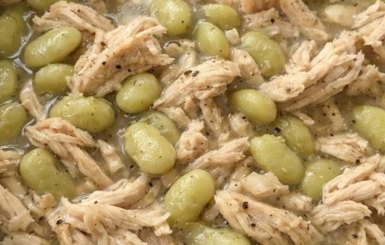 Slow Cooker Chicken & Lima Beans