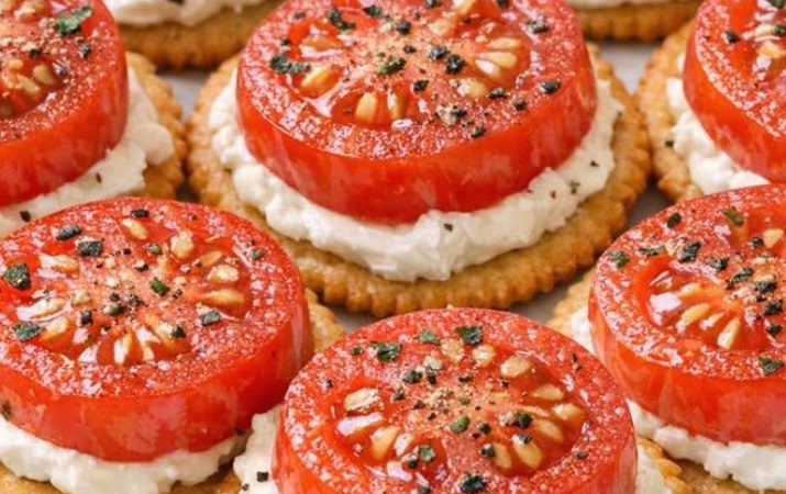Mama sets these out on the porch every summer and we devour the whole plate before dinner even starts. Takes just 3 ingredients for the ultimate afternoon snack.