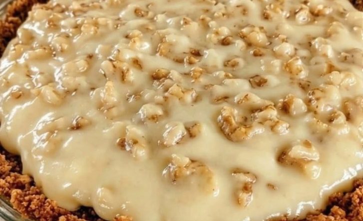 Walnut Cream Pie