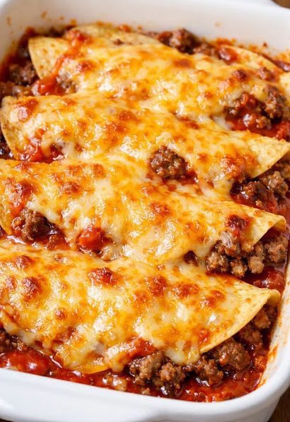 Easy 4-ingredient tortilla casserole recipe