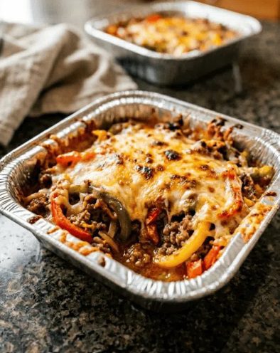 Low Carb Crustless Pizza Bowl