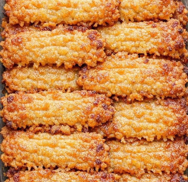 My neighbor brought a tray of these to the tailgate and we completely devoured them in five minutes. I cannot believe it only takes 3 ingredients to make something this insanely addictive.