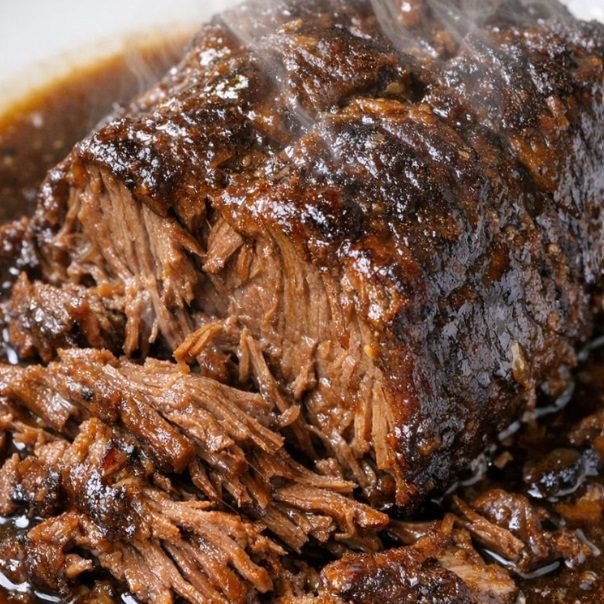 My uncle passed down this secret for the perfect festive dinner. Just 3 ingredients drop into the pot for incredibly rich and pull apart tender meat